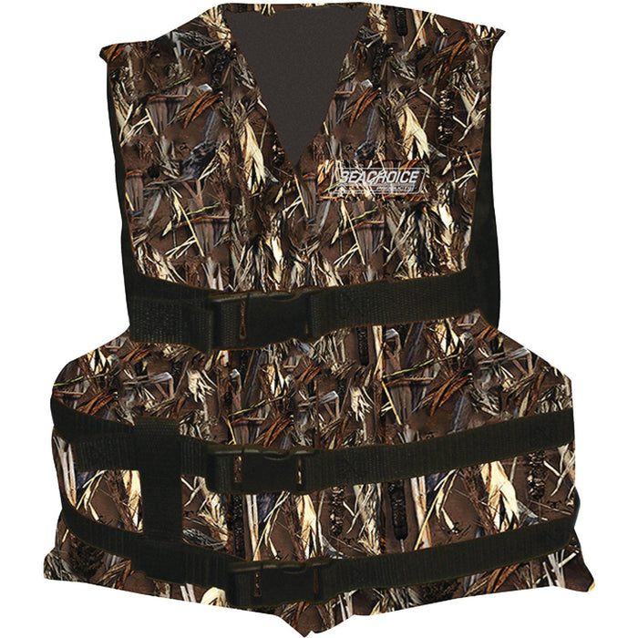 Seachoice EPE2220AUC-86550 Type III General Purpose Vest Camouflage, Adult