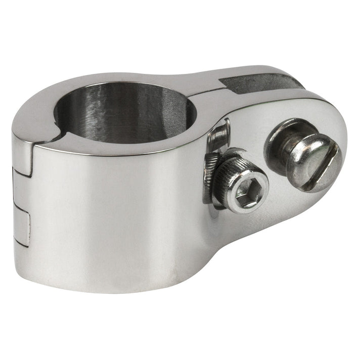 Corredera de mordaza con bisagra Sea-Dog de acero inoxidable de 1" con perno