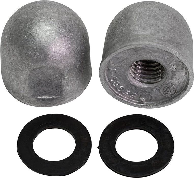 Quicksilver 55989Q9 Aluminum Anodes for MerCruiser Transom Plate Nuts