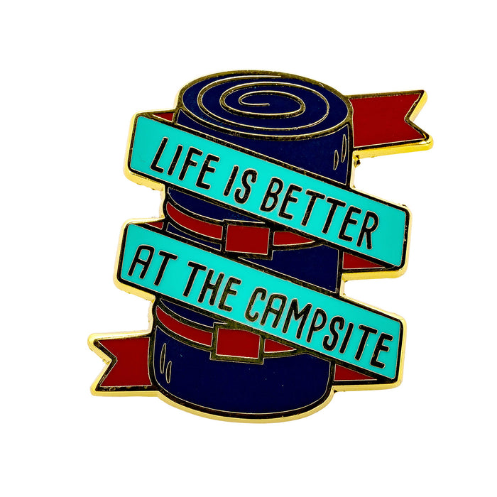 Camco 53264 Enamel Pin, Sleeping Bag