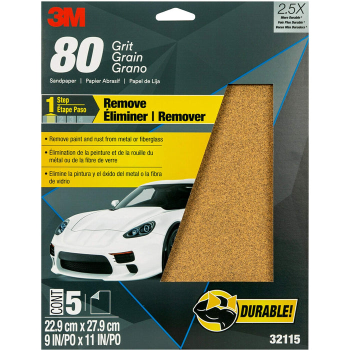 3M 32115 Prod. Paper Sheets 80D Pkg/5