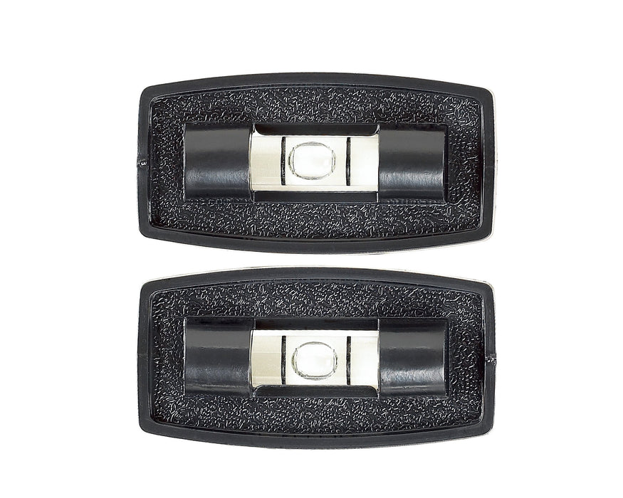 Hopkins Mfg 3926 Two-Way Never Fade Stick-On Level, 2/pk