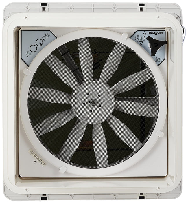 MaxxAir 00A04401K MaxxFan Smoke RV 4-Speed Fan
