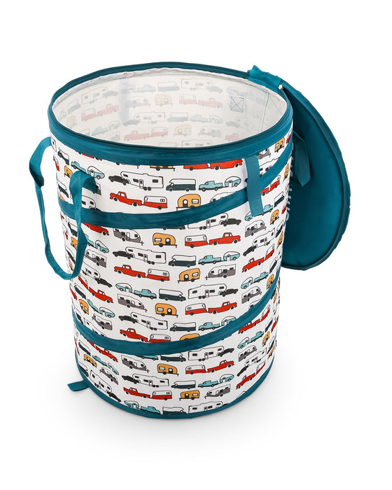 Camco 42986 Pop-Up Utility Container, Multi-color RVs, 30 Gal.