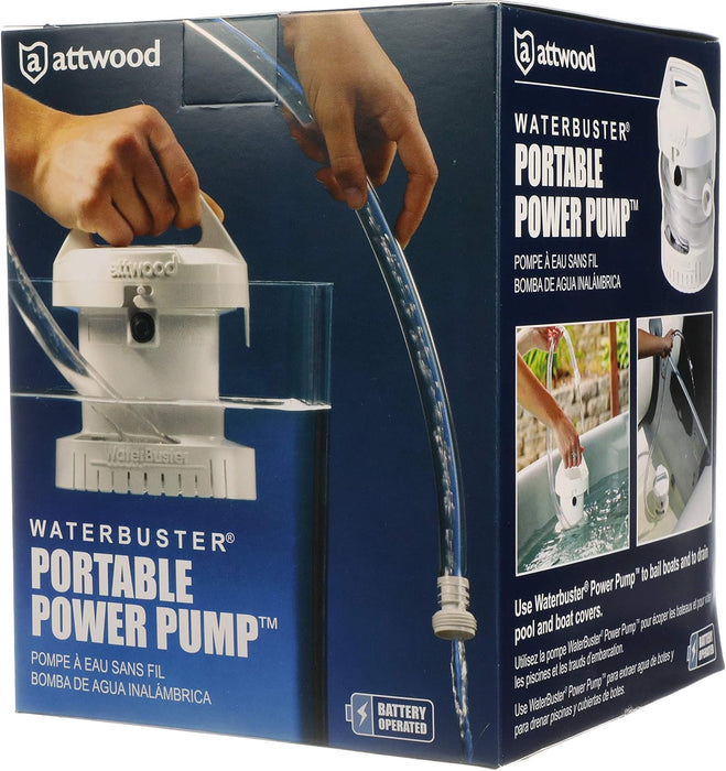 Attwood WaterBuster Portable Pump - 200 GPH