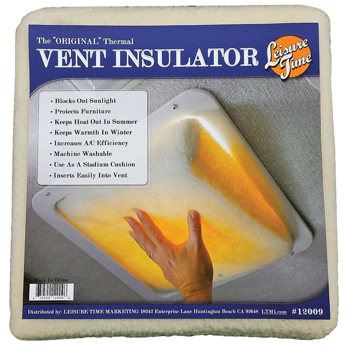 Leisure Time 12009 Leisuretime Thermal Insulation Plug for RV Roof Vent