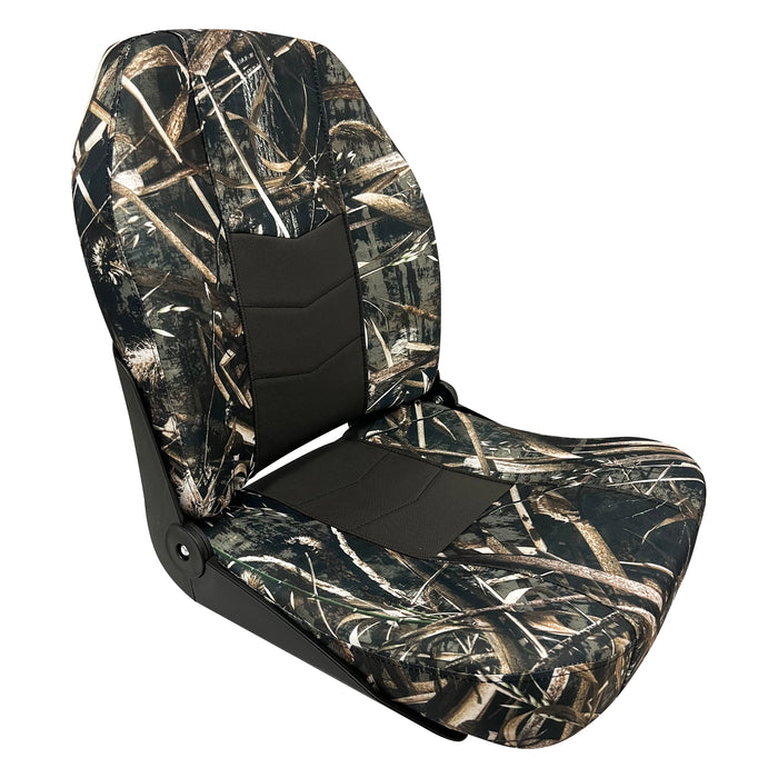Wise Seats 3340-1785 Wise Quantum Series Fold Down Seat, Max 5 Camo/Black