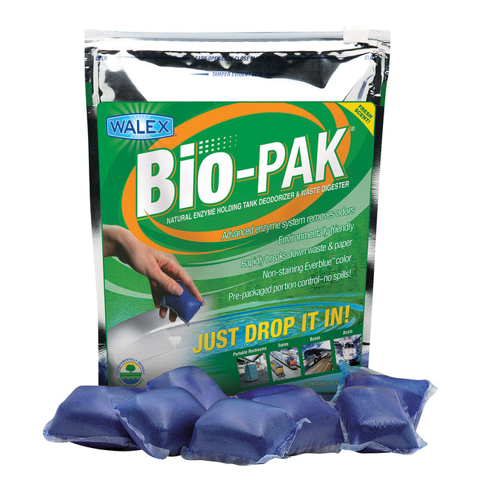 Walex Products BIOBLUBG Walex Porta-Pak Fresh Scent Holding Tank Deodorizer, 50/Pk