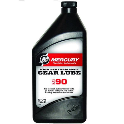 Mercury 8M0222063 SAE 90 High Performance Gear Lube – 1 Quart Bottle