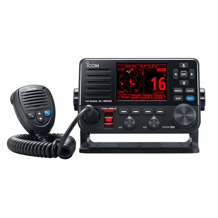 Icom M510 PLUS 21 M510 PLUS VHF Marine Radio w/AIS