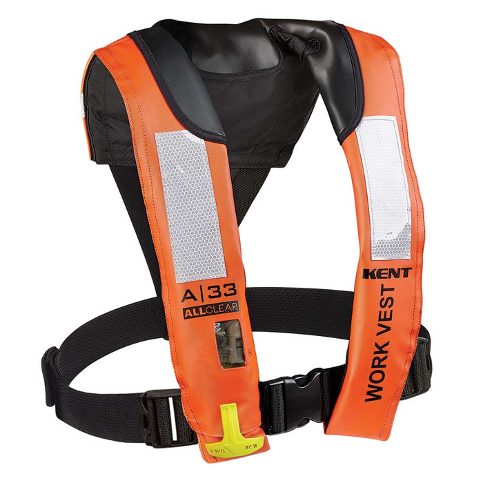 Kent 134402-200-004-21 A-33 All Clear Auto Inflatable Work Vest