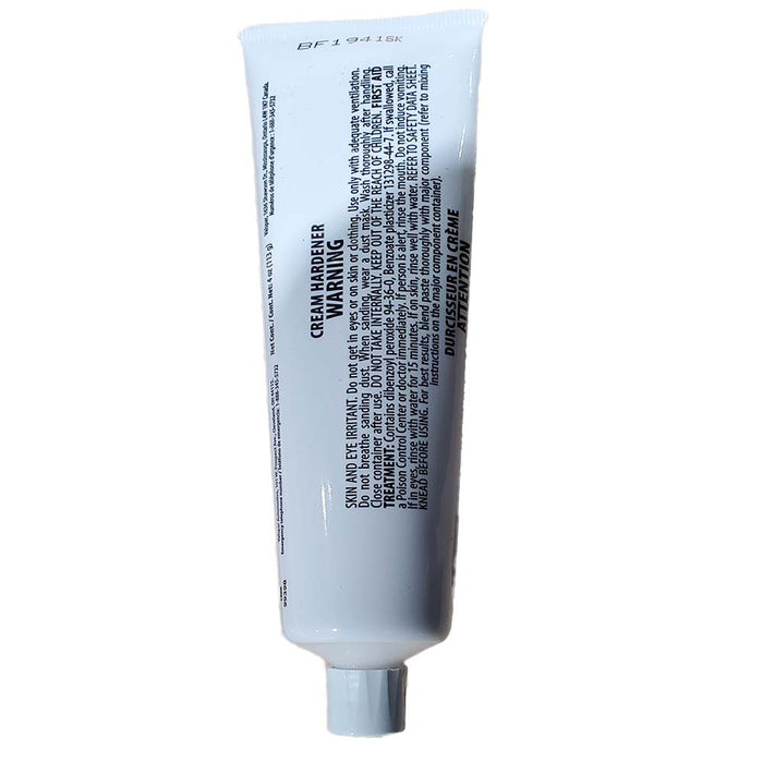 Endurecedor en crema Sika BPO negro, tubo de 4 oz, resina necesaria