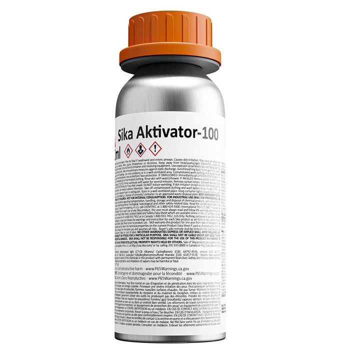 Sika 91283 Aktivator-100 Clear 250ml Bottle