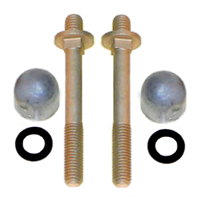 EMP 93-04315 Anode Bolt Kit Aluminum 2 bolts