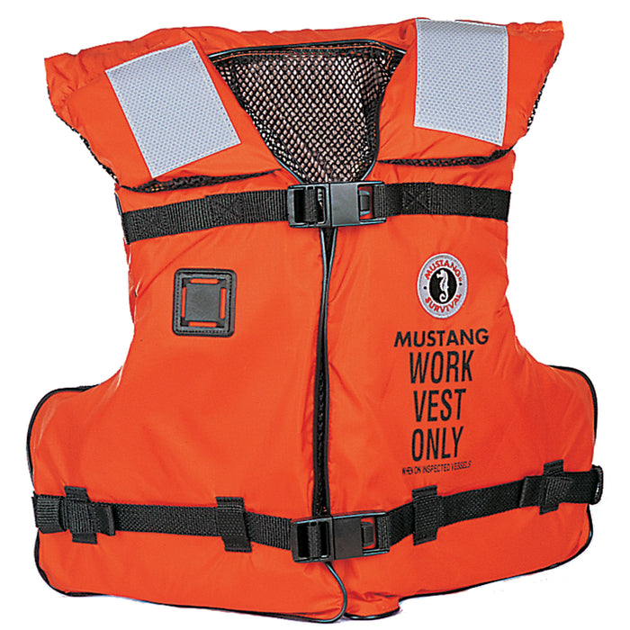 Mustang Survival MV3192-2-0-16 Mustang Type III/V Work Vest Orange Adult, Universal
