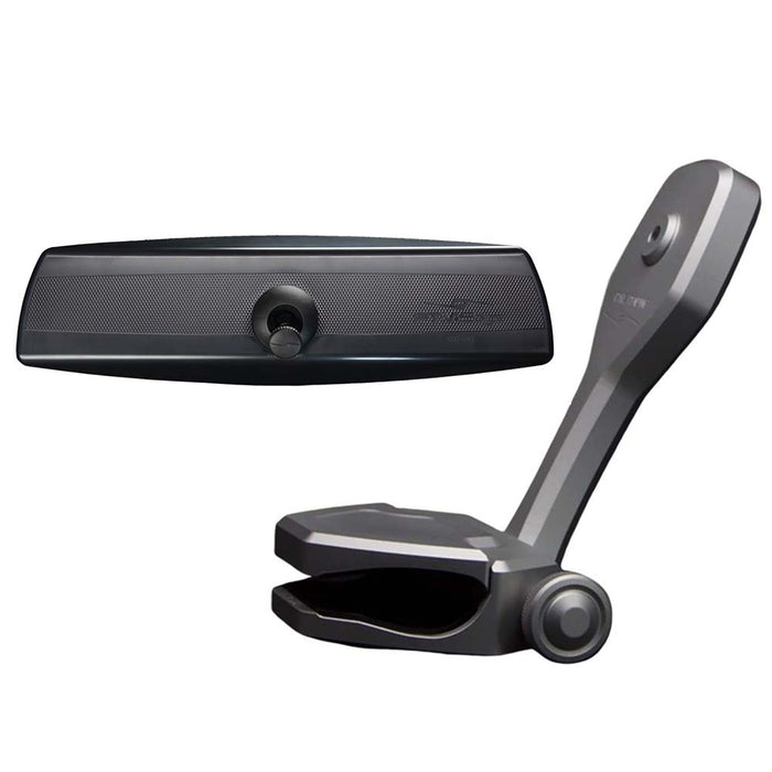 Kit de espejo y soporte PTM Edge con espejo VR-140 PRO y ZXR-320 (gris titanio)