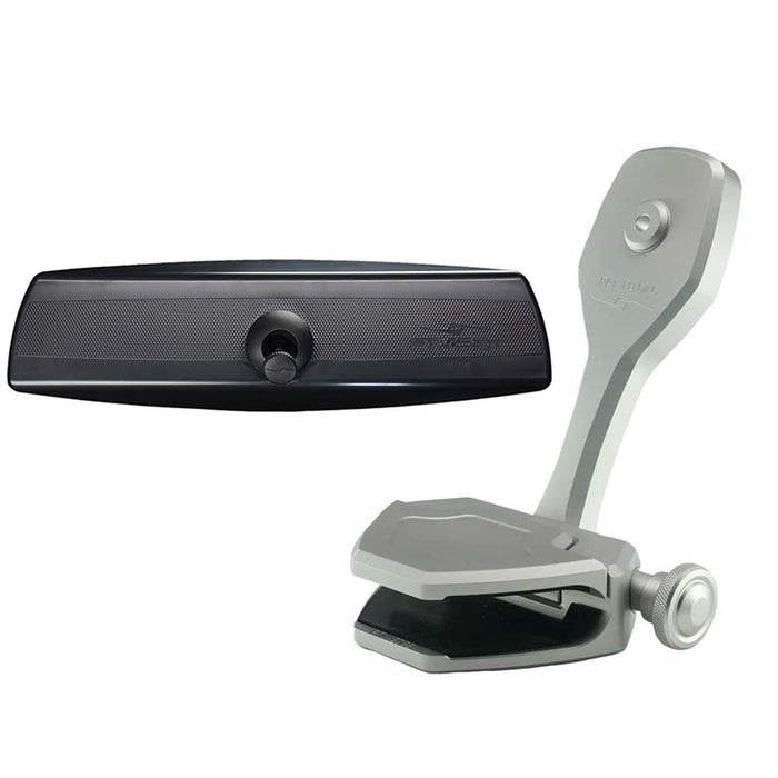 Kit de espejo y soporte PTM Edge con espejo VR-140 PRO y ZXR-361 (plateado)