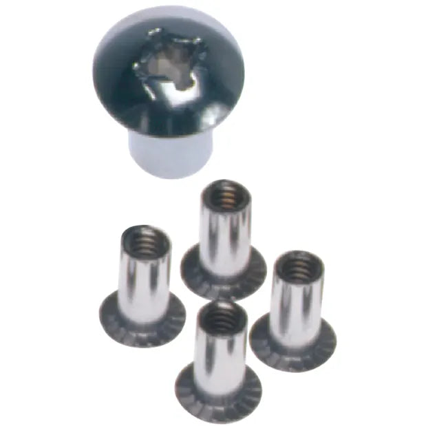 Beckson Marine BB187S01-25 Chrome Barrel Bolt 10/24 X 2/8