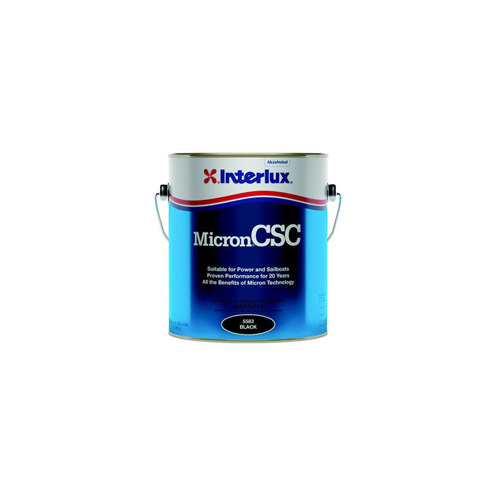 International Paint Y5580/3 Micron CSC Bottom Paint, Blue 3-Gal Pail