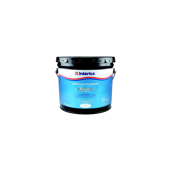 International Paint YBA579/3 Fiberglass Bottomkote Aqua, Black 3-Gal.