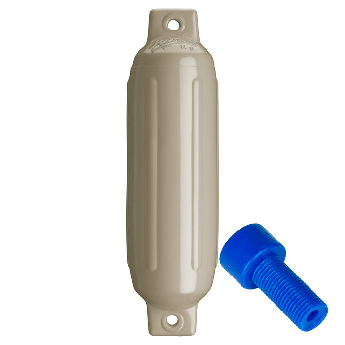 Polyform G-1 SAND W/AIR ADAPTER G-1 Twin Eye Fender 3.5" x 12.8"