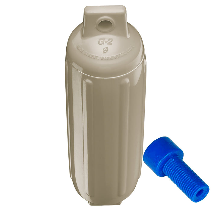 Polyform G-2 SAND W/AIR ADAPTER G-2 Twin Eye Fender 4.5" x 15.5"