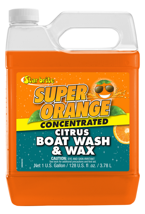 Starbrite 094600N Super Orange Citrus Boat Wash & Wax Gallon