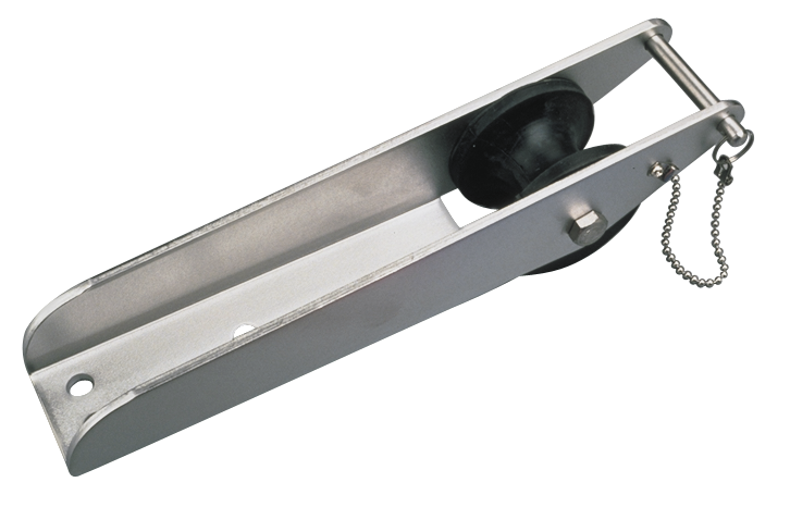 Sea Dog 328053 SeaDog Unpolished Long Bow Roller, 1" Max Rope Diameter, 3/8" Bolt Fastener