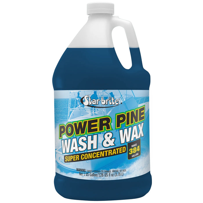 Starbrite 094700N Power Pine Wash & Wax, 1 Gallon