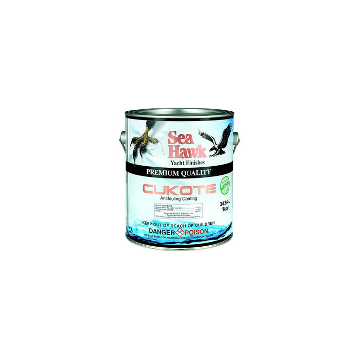 Seahawk Paint 3445LGL Sea Hawk Cukote 330 Voc, Black, Gal.