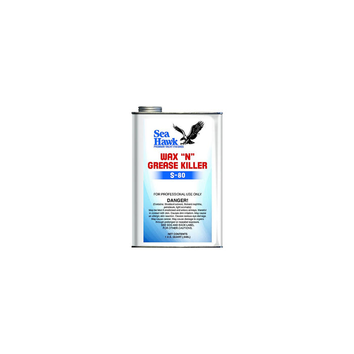 Seahawk Paint S80QT Wax 'N' Grease Killer Qt