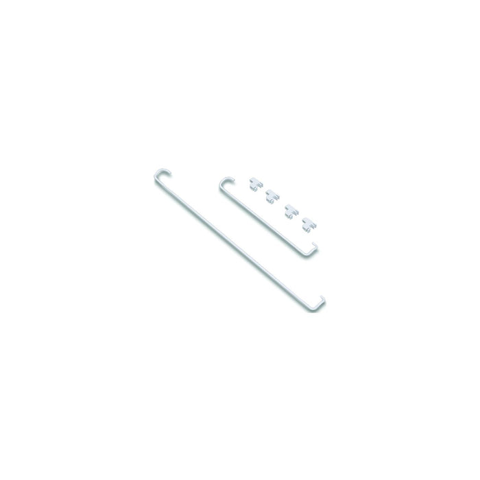 Dometic 20073372111 Shelf Holder & Shelf Rails, White. fits DMA406, DMA4087