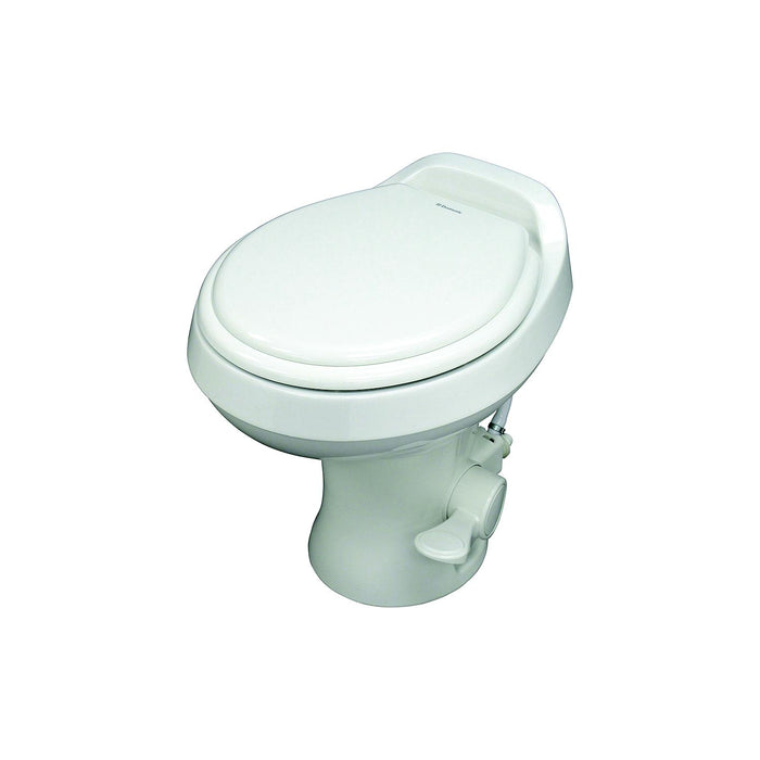 Dometic 9108765624 300 Series Toilet w/o Sprayer, Standard Height, White