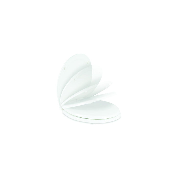 Dometic 9108894299 Slow Close Wooden Seat, White