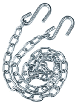 Tie Down Engineering 81204 Safety Chain With S-Hooks Sold as Pair