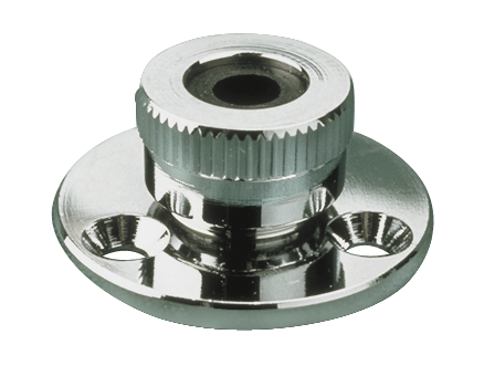 Sea Dog 426040-1 Chrome Brass Cable Outlet, 1/4"