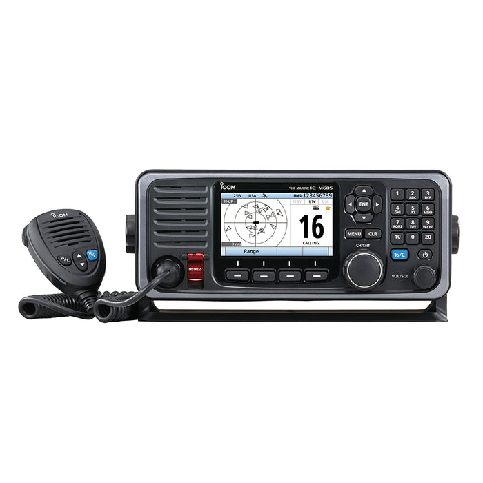 Icom M605 31 M605 Fixed Mount 25W VHF w/Color Display
