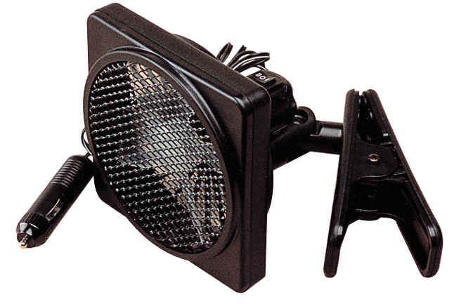 Sea Dog 450110-1 SeaDog ABS Housing Clamp On 12V Mount Fan, 5-5/16" x 4-1/4" x 4-5/8"