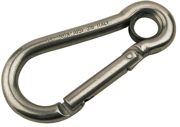 Sea Dog 151085 Sea-Dog Snap Hook With Eye Insert, 3-1/8", Bulk