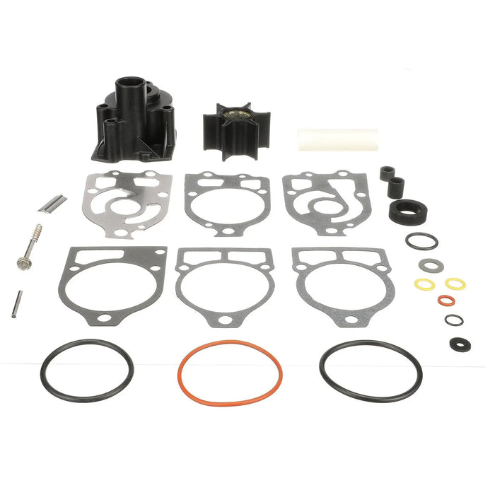 Quicksilver 96148A8 Water Pump Repair Kit for Outboard and Sterndrive, Mercury and Mariner 65hp (4-Cylinder) Through V6 Outboards w/ Short-Vane Impellers
