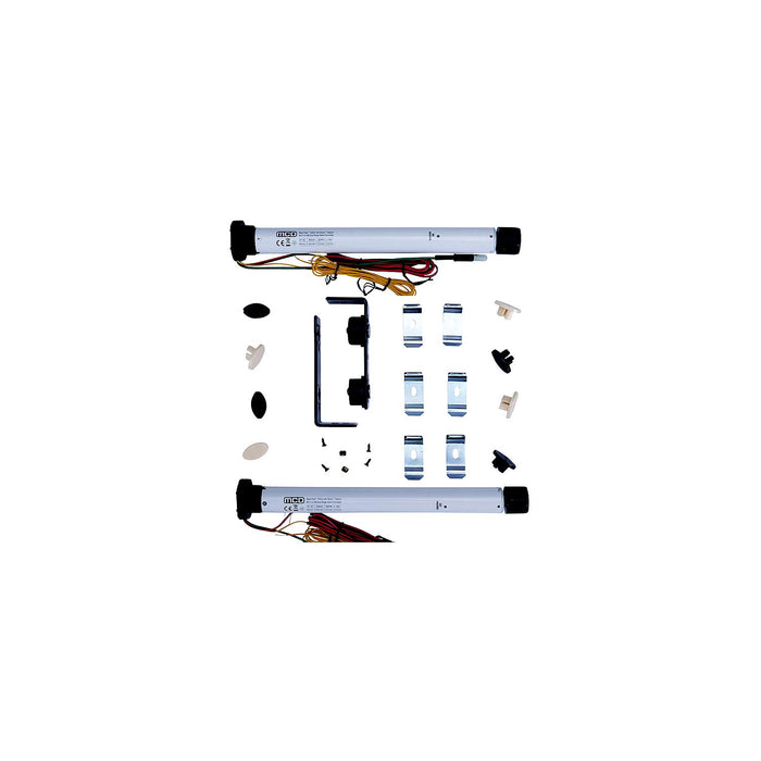 MCD by Airxcel 101 Adventure Ready Duo, Steel Bracket Kit w/2 Motors for Window Roller Shade Systems