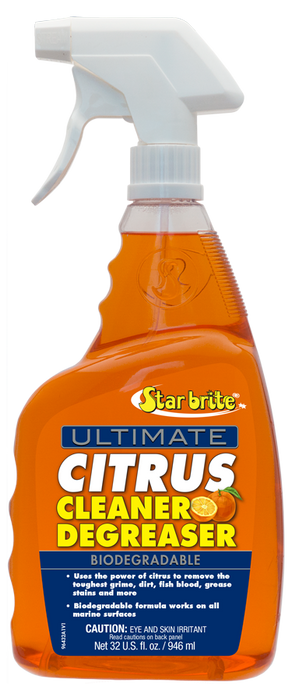 Starbrite 96432 Ultimate Citrus Cleaner & Degreaser 32 Oz Spray