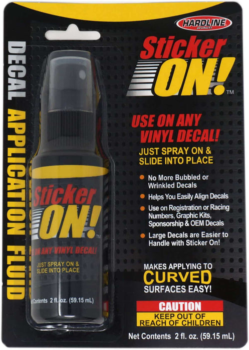 Hardline Products 964 Decal Application Fluid 2 oz.