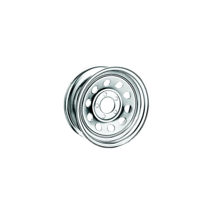 Loadstar Tires 20366 Modular Steel Wheel (Rim) w/Rivets, Chrome