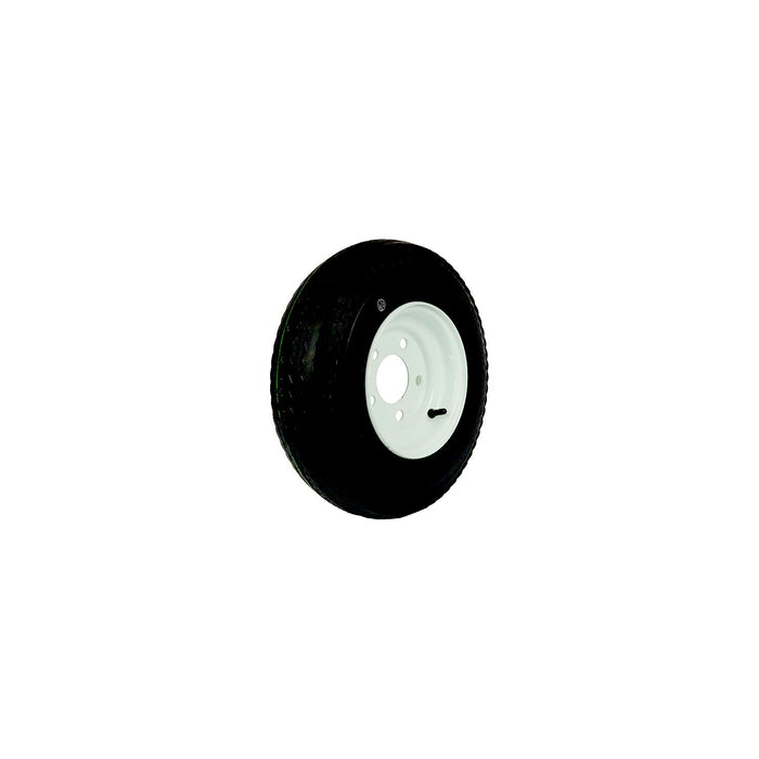 Loadstar Tires 30800 Bias Tire & Wheel (Rim) Asm K353 530-12 5 Hole 6 Ply White, Conventional