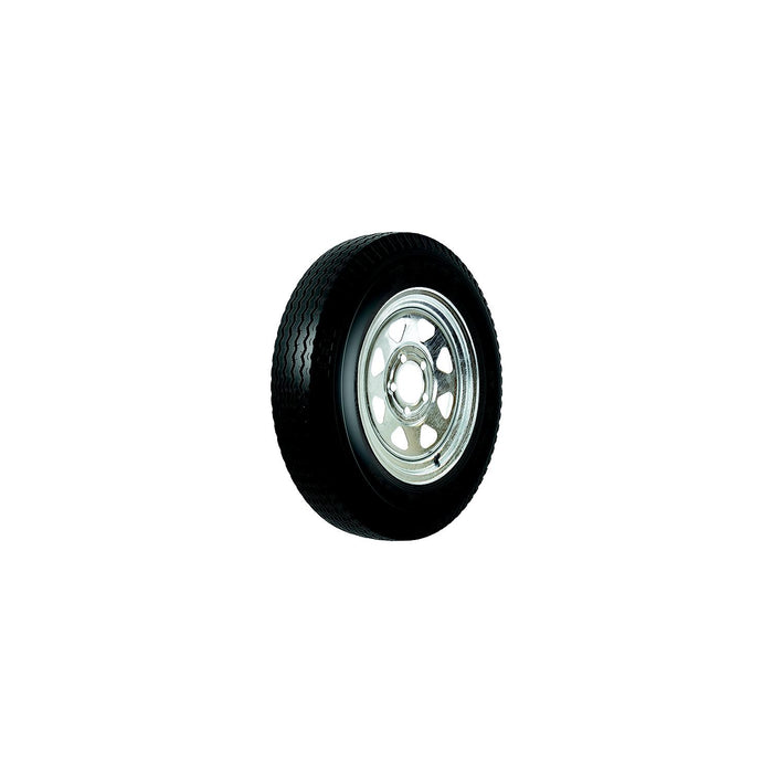 Loadstar Tires 30750 Bias Tire and Wheel (Rim) Assembly 530-12 5 Hole 4 Ply