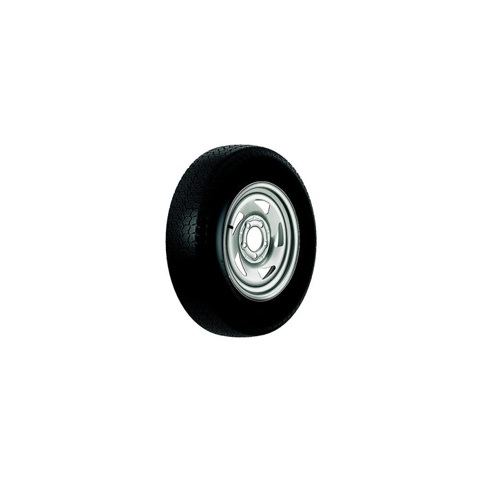 Loadstar Tires 3S579 Bias Tire & Wheel (Rim) Asm ST215/75D-14 5 Hole C Ply