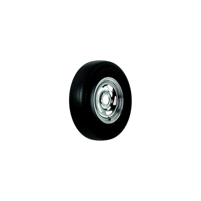 Loadstar Tires 32017 13" ST Radial Tire & Wheel Asm, ST185/80R13 C/5-Hole Chrome Directional