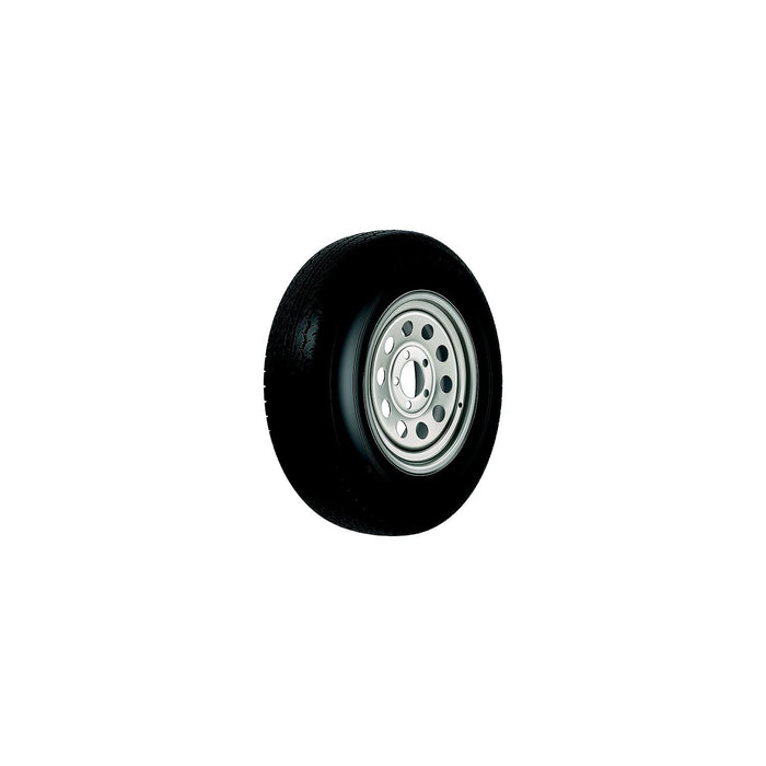 Loadstar Tires 34947 Tire & Wheel (Rim) Asm KR35, ST235/80R16 8 Hole E Ply, Modular Silver, Modular