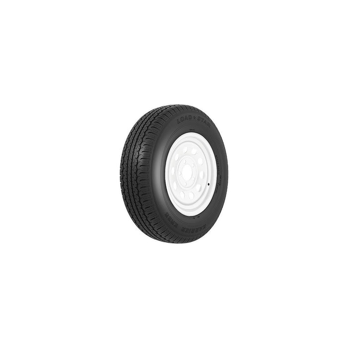Loadstar Tires 31991 ST Radial Tire & Wheel (Rim) Asm Directional ST185/80R-13 5, Hole C Ply